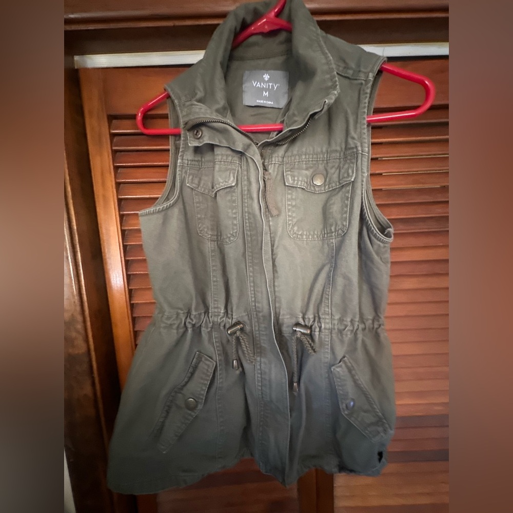Vanity Women's Khaki Green Vest